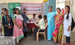 HB checking Camp for girl's students & ladies