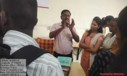 Library Visit of Freshers