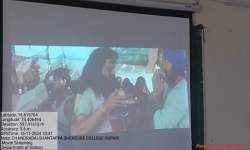 Movie Screening of “Lagan” under the use of ICT Requirement