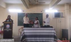 Guest lecture on death Anniversary of Mahatma Gandhi organized by Dept. of NSS