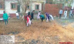 Sanitation Activity at college area