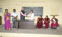 Health Checkup Camp for college Students by Primary health center Hupari